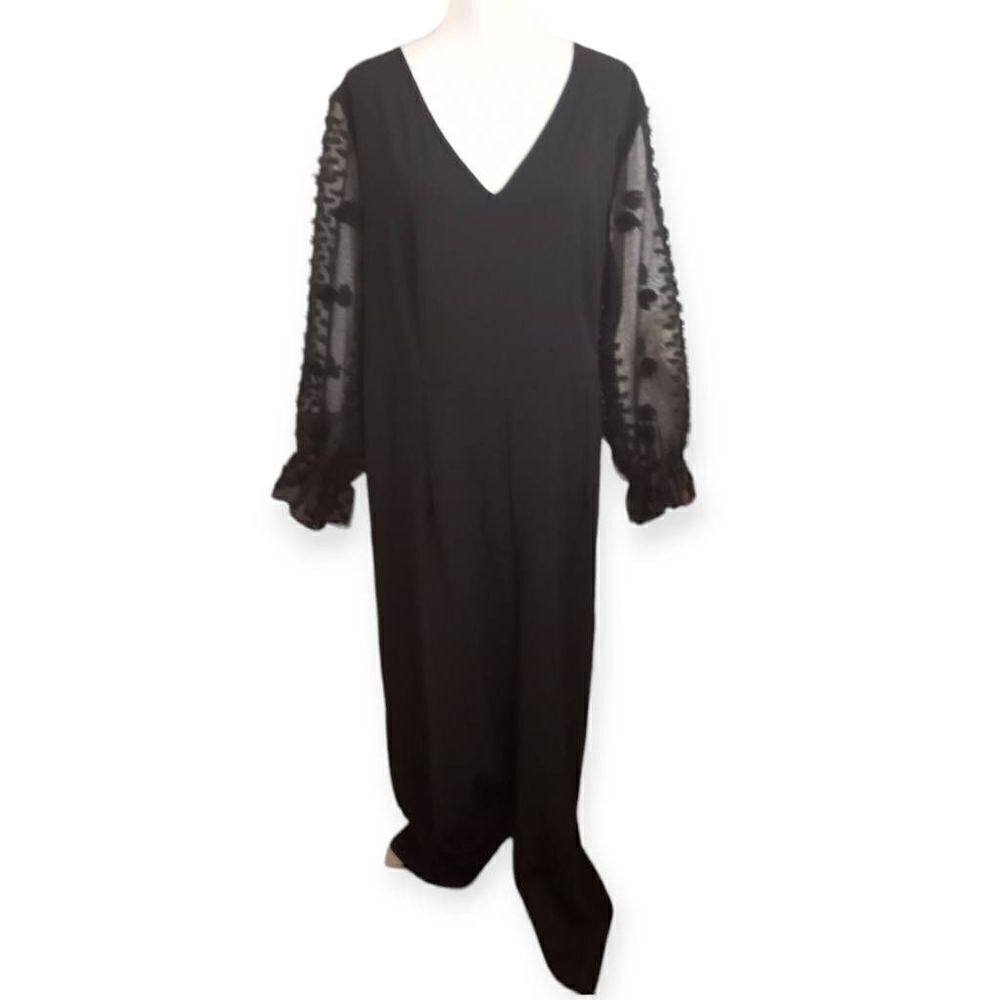 SHEIN BLACK JUMPSUIT SZ.4XL EUC